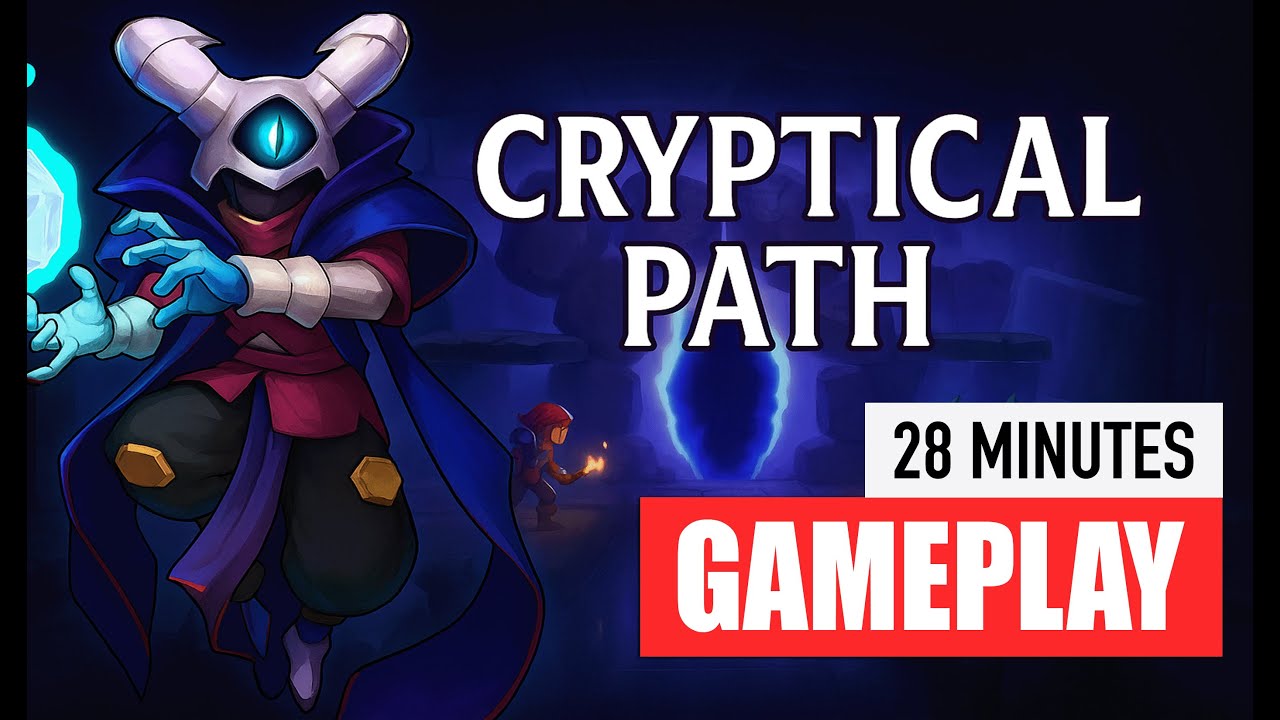 Cryptical Path Gameplay – 28 Minutes of Mysterious Puzzle Adventure! | Indie Game First Look