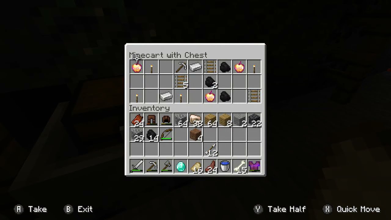 Gamers React Clip: Finding 3 God apples in a mineshaft chest