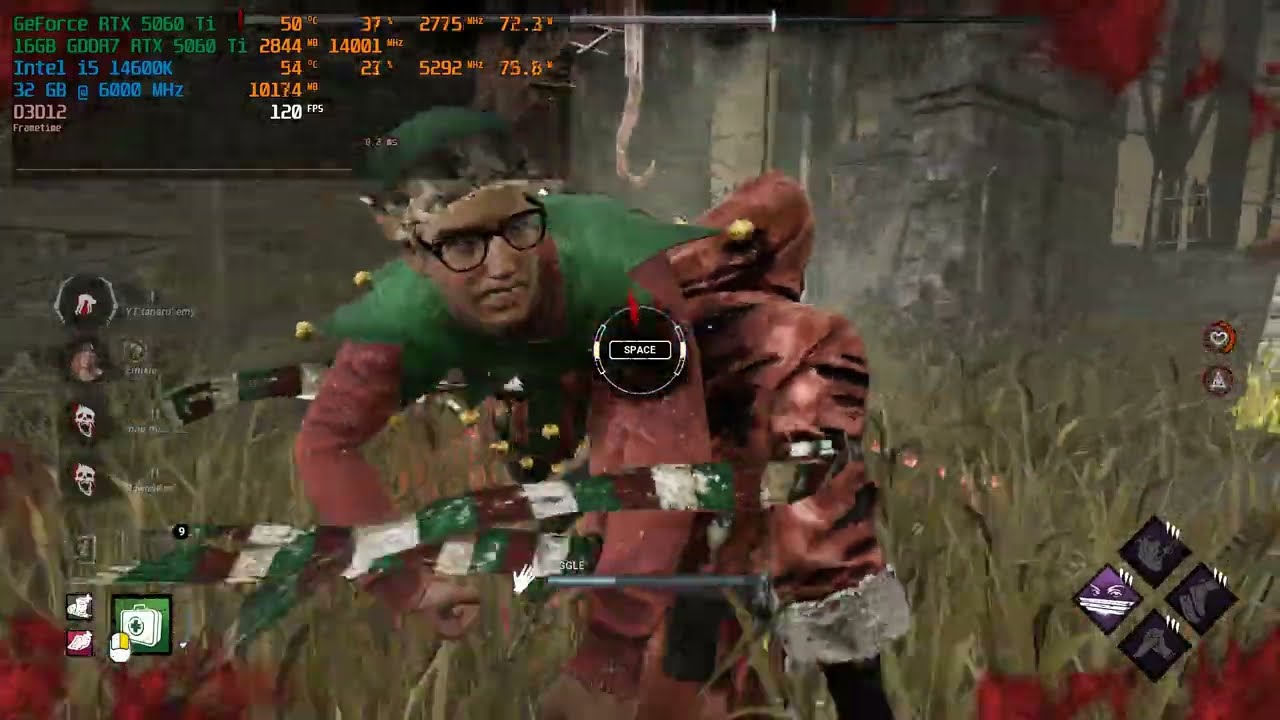 Dead by Daylight - RTX 5060 Ti 16GB + i5 14600K | 1080P | LOW Settings