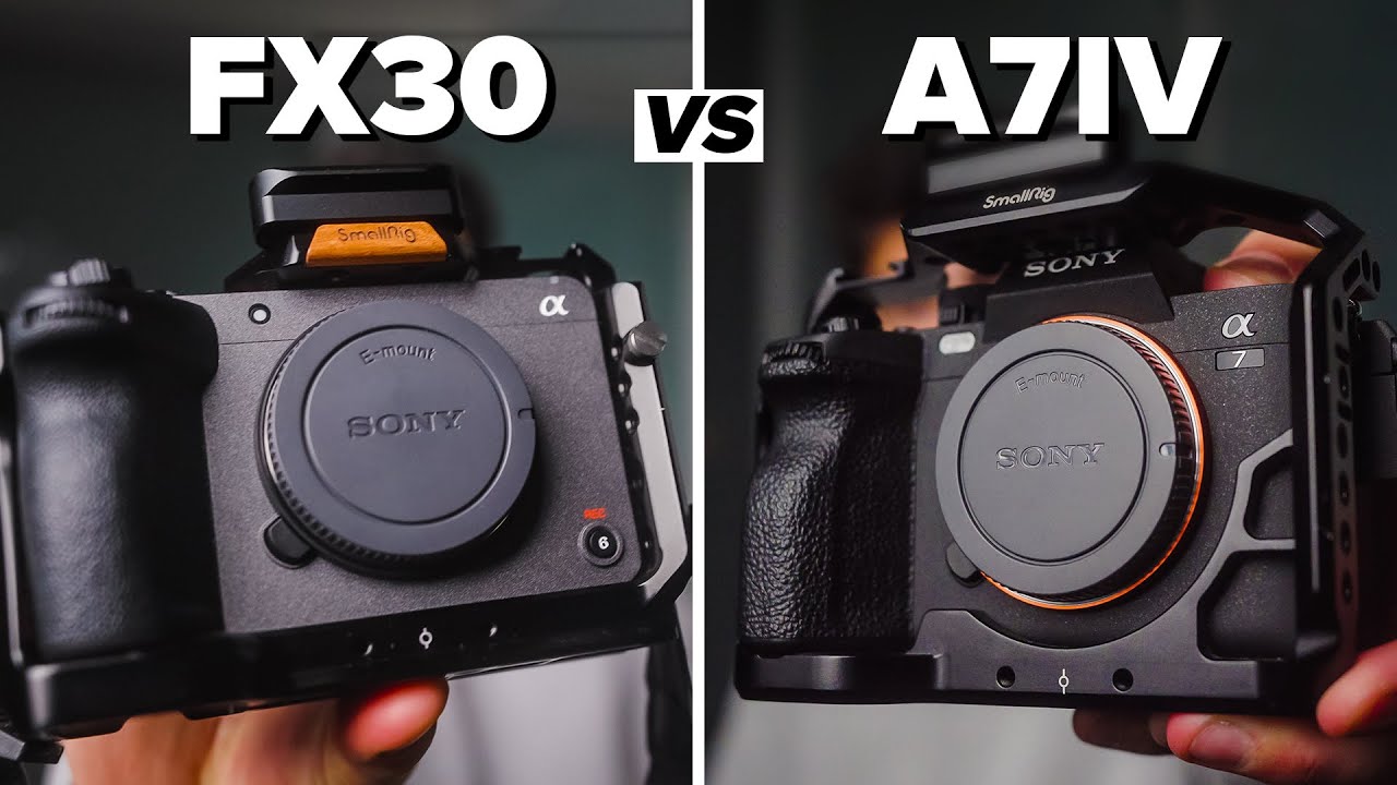 Sony FX30 vs A7IV: Which One is BEST FOR YOU?!
