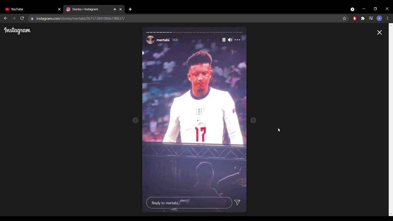 Elfmeterschie&szlig;en Italien gegen England | Insta Story von @Mertabi 😂