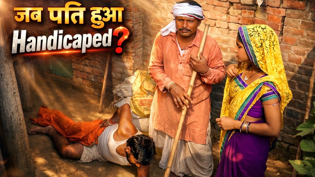 जब पति हुआ Handicap 😢 | पत्नी का प्यार | दिल छू लेने वाली कहानी