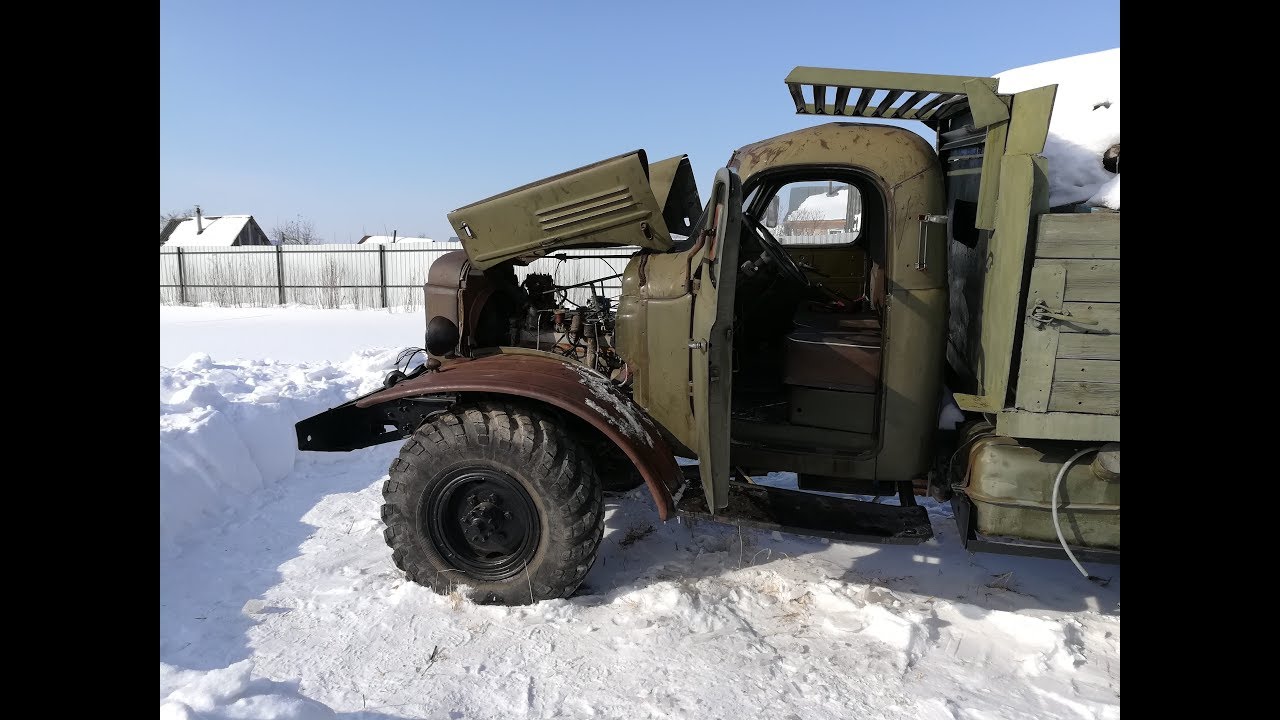 Обзор короля бездорожья ЗИЛ 157кд. Часть 1.