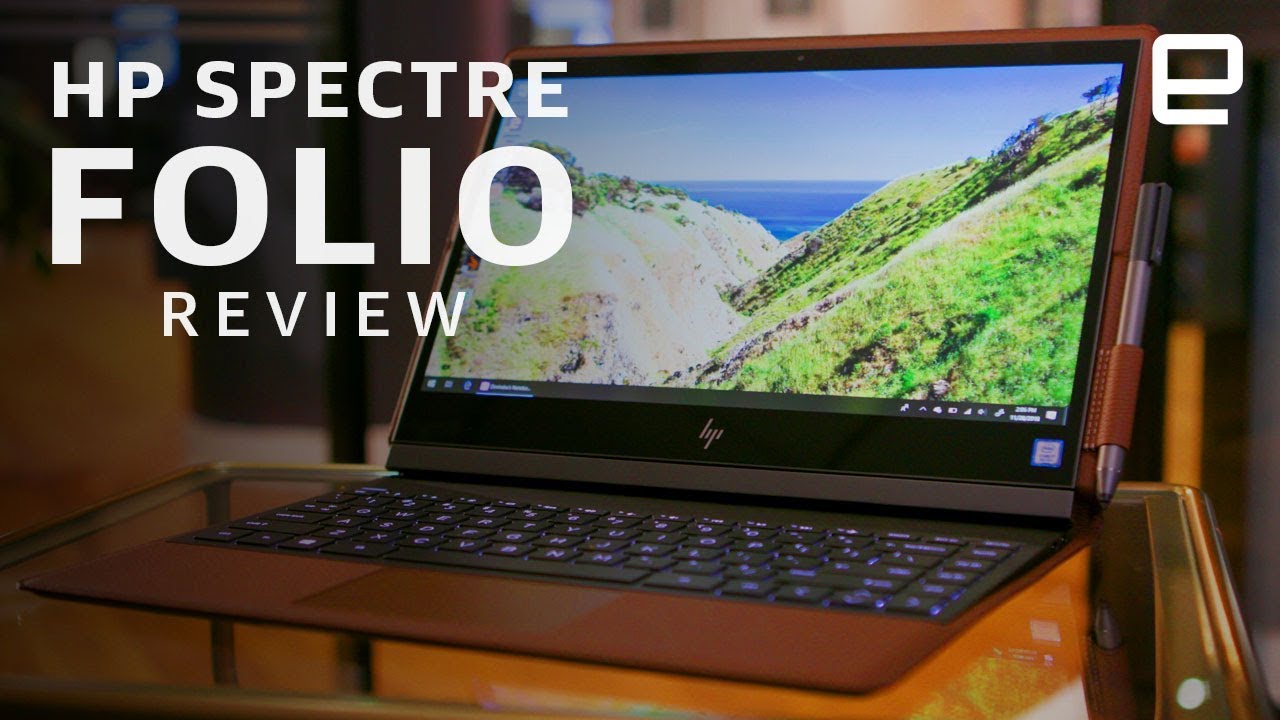 HP Spectre Folio review: This leather PC means business