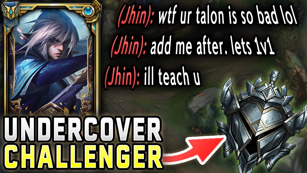 Silver Talon tries to coach my Talon but little did he know I'm Challenger...