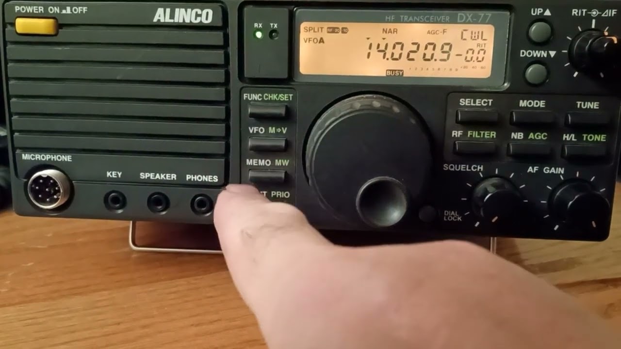 ALINCO DX-77