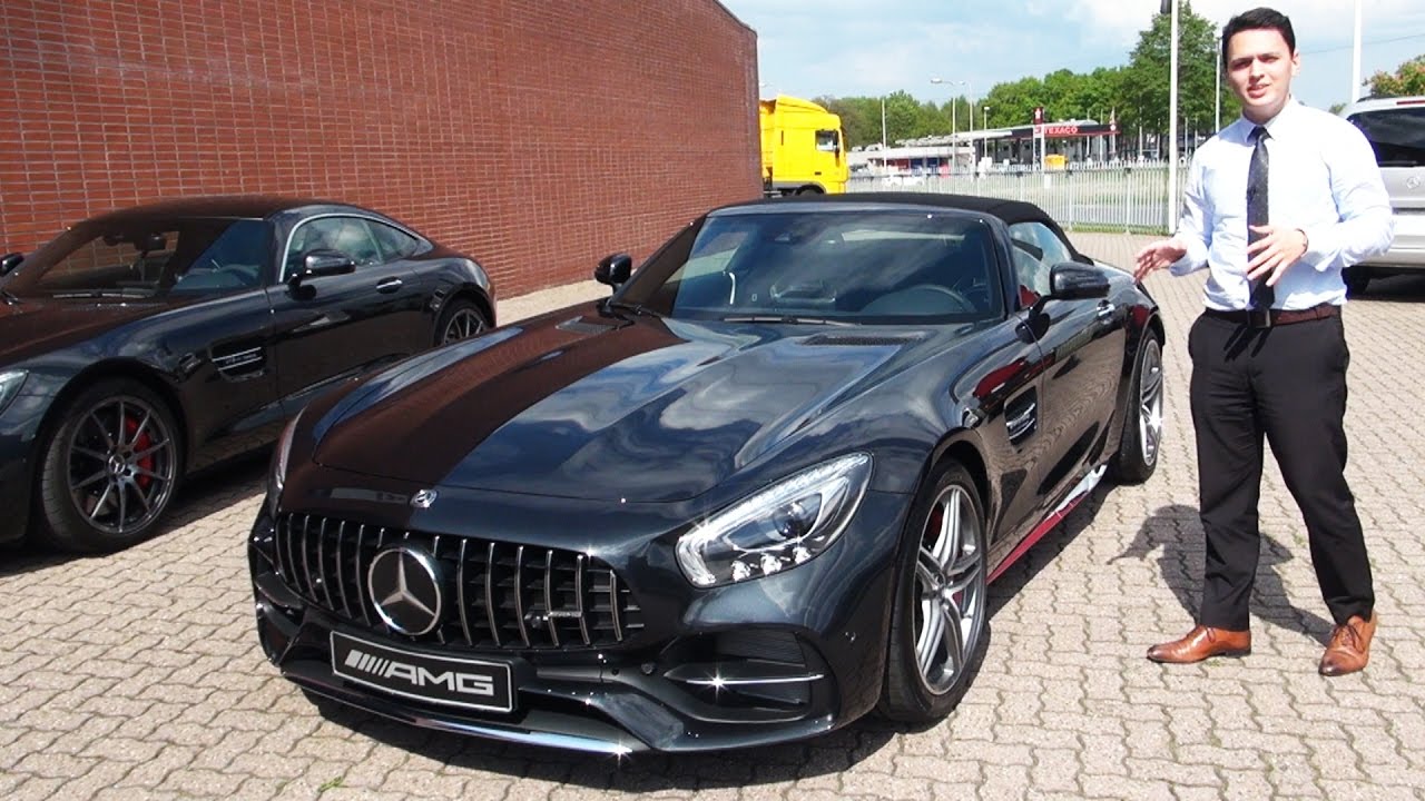 НОВЫЙ Mercedes AMG GT C Roadster 2018 года против GT S — BRUTAL Sound Обзор Экстерьер Интерьер Вы...