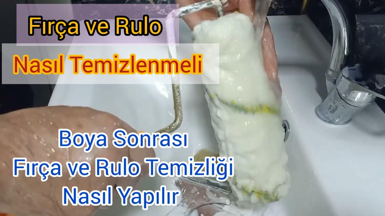 Fırça ve Rulo Temizliği Nasıl Yapılır?