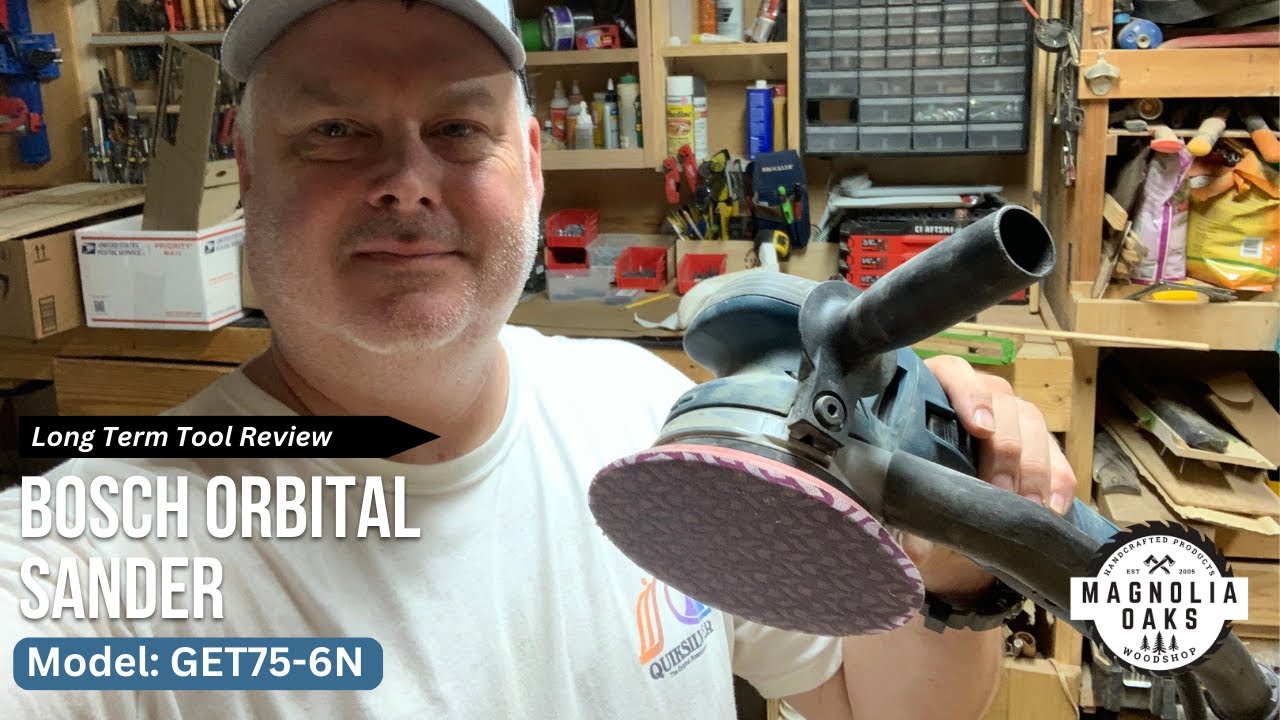 Bosch Orbital Sander - Model GET75-6N - Woodworking Business Owner Honest Review