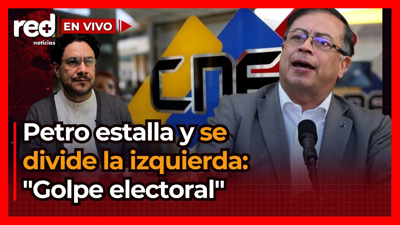 GOLPE A LA IZQUIERDA: Fallo del CNE contra el Pacto Histórico e Iván Cepeda impacta a Gustavo Petro