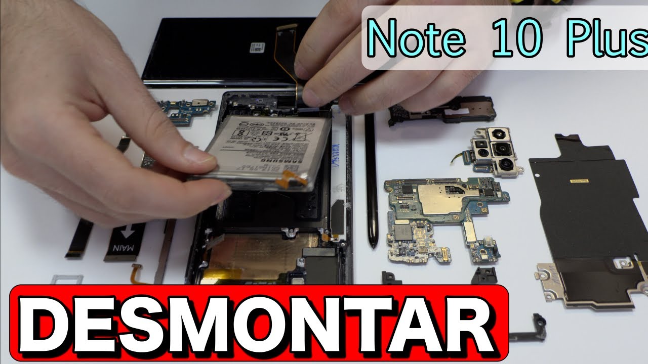 Samsung Galaxy Note 10 + Desmontaje 🔴