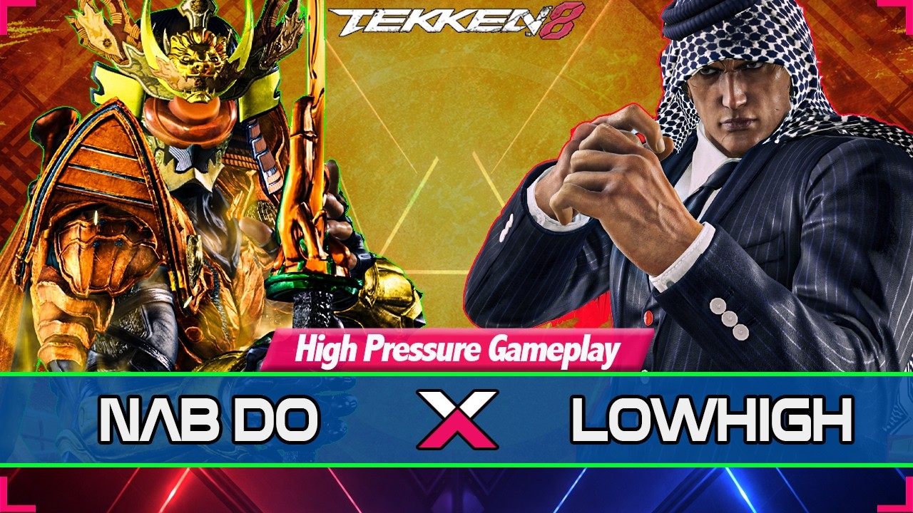 NAB DO (YOSHIMITSU) vs LOWHIGH (SHAHEEN) – Pure Aggressive Gameplay | Tekken 8 |