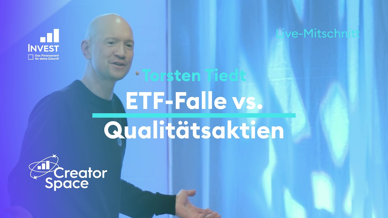 Klumpenrisiko im ETF? Warum Torsten Tiedt (@Aktienfinder) jetzt auf diese Aktien setzt!