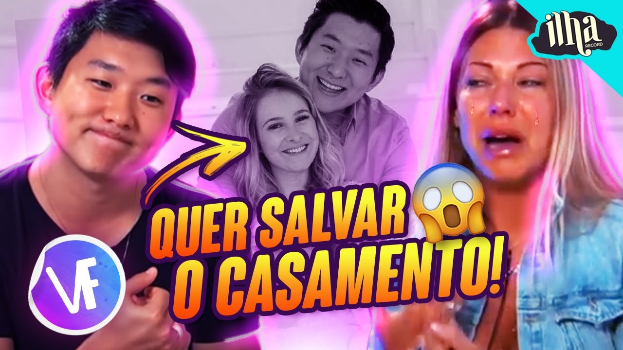 PYONG TENTA SALVAR CASAMENTO APÓS SE SEPARAR DE ANTONELA NO ILHA RECORD! | Virou Festa
