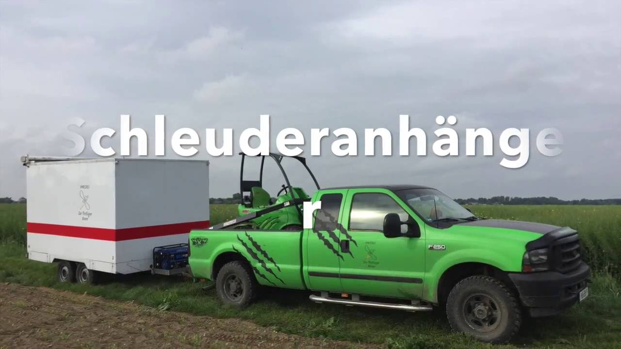Schleuderanhänger