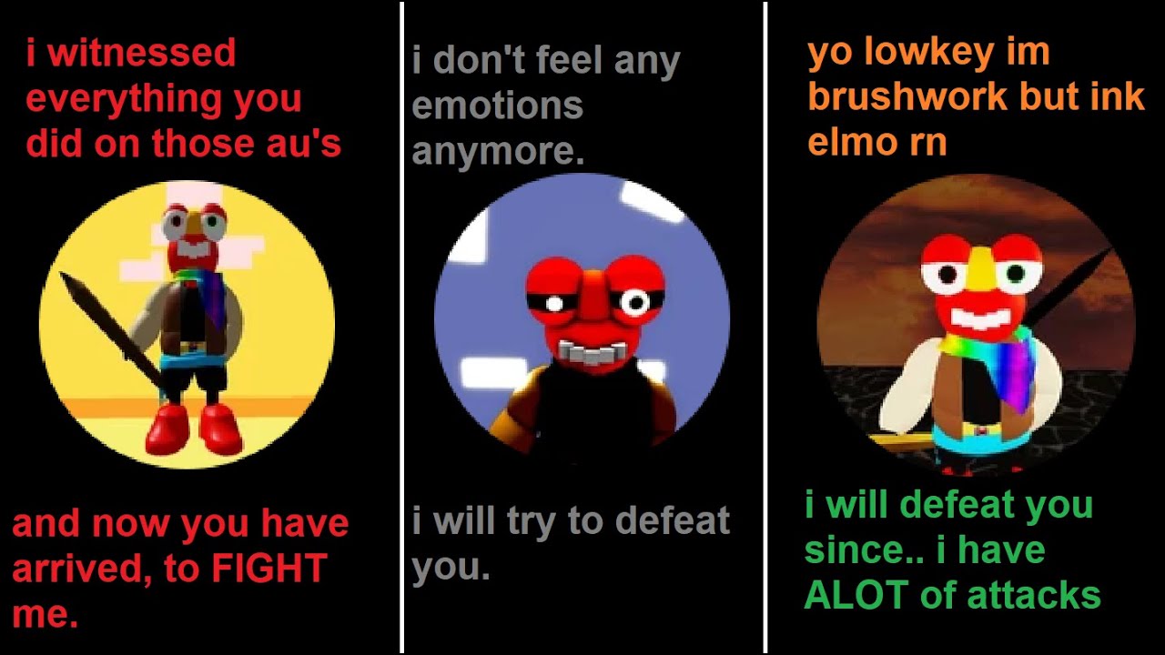 Beter And True Pain's Challenges: Expanded I Ink elmo 1-2 and Chromatica