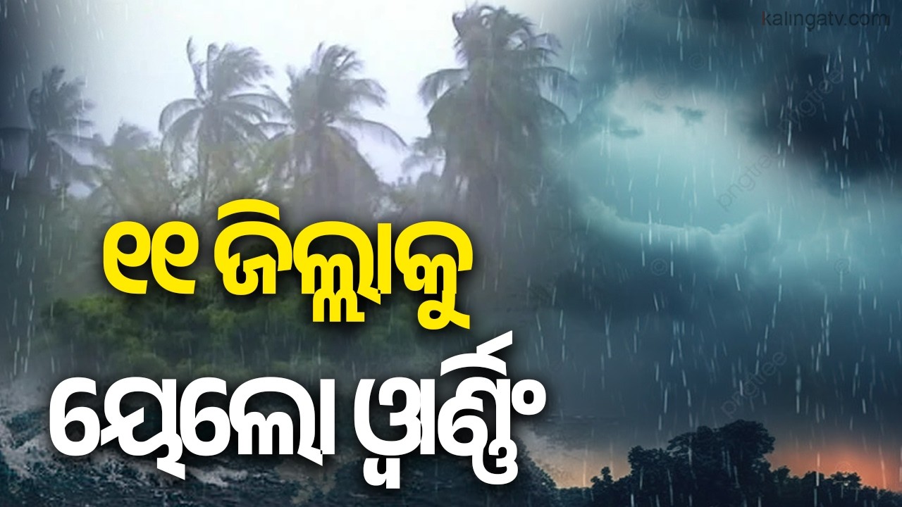 Odisha Braces for Continued Rainfall; 11 Districts Under Weather Alert | Kalinga TV