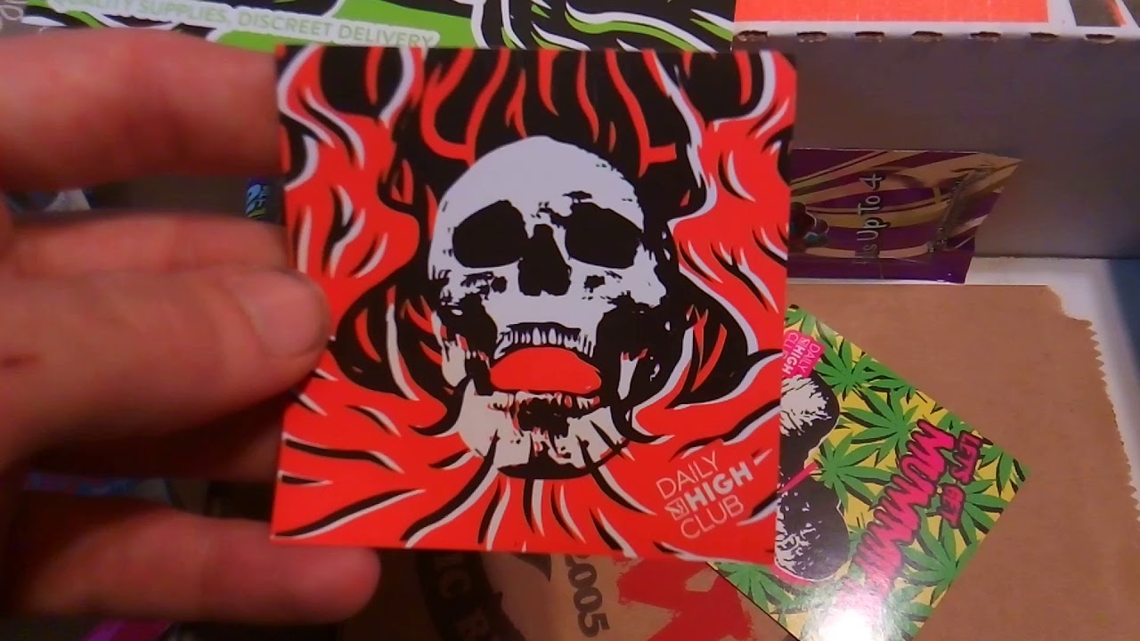 Daily high club Oct box unboxing