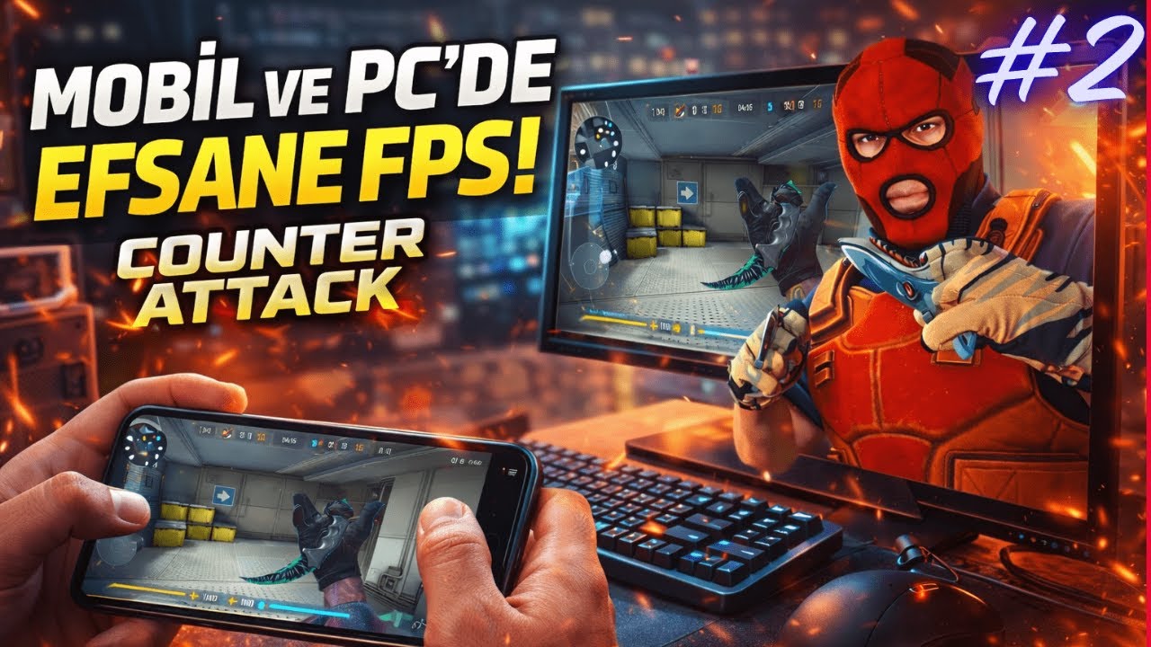 CS:GO MOBİLE GELDİ Mİ? 😱 Counter Attack Multiplayer FPS #2