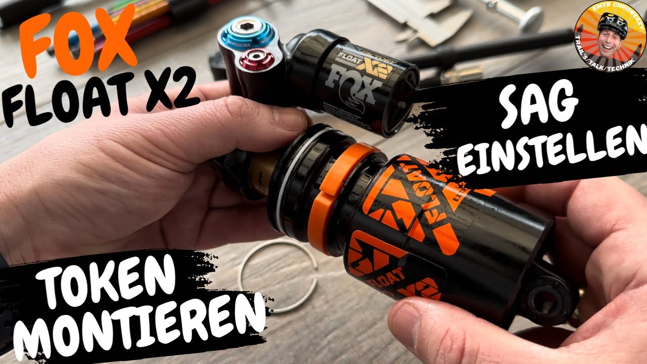 Fox Float X2 Token / Volume Spacer einbauen und SAG richtig einstellen. So einfach geht es !