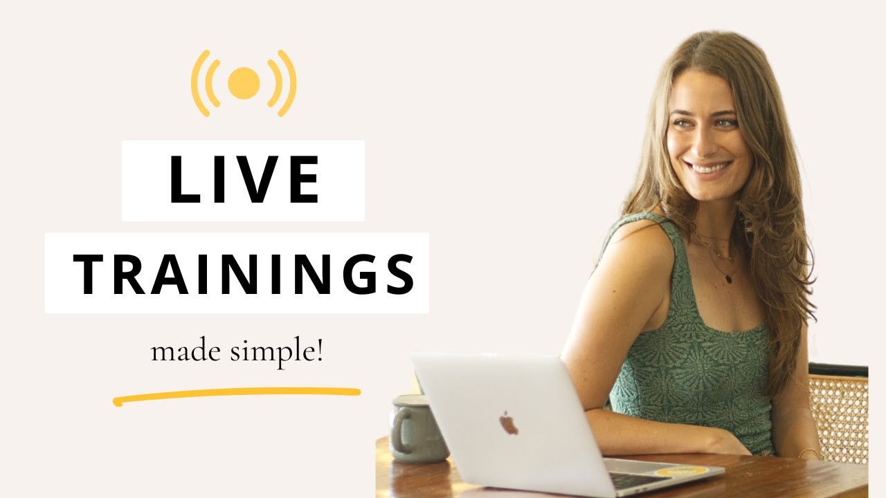 How to Host Live Trainings or Webinars with Ease (Streamyard Tutorial)
