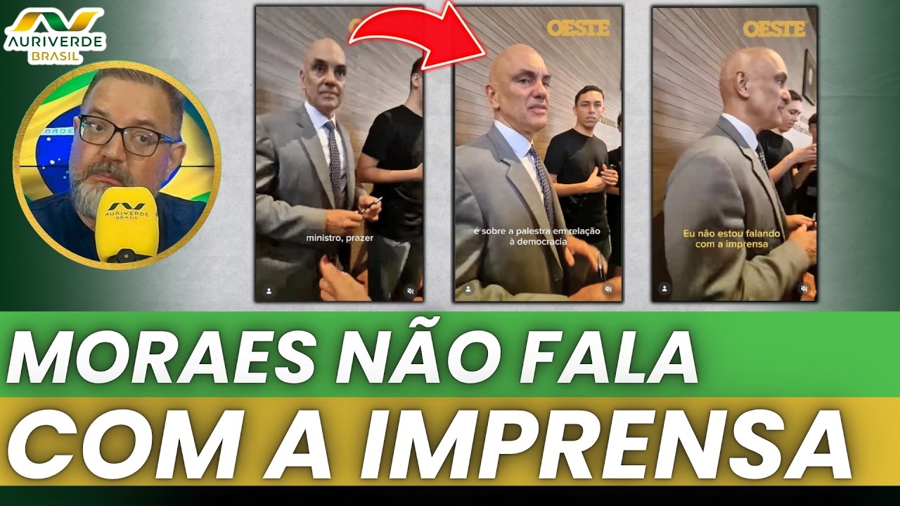 Alexandre de Moraes evita jornalista em palestra sobre democracia na USP