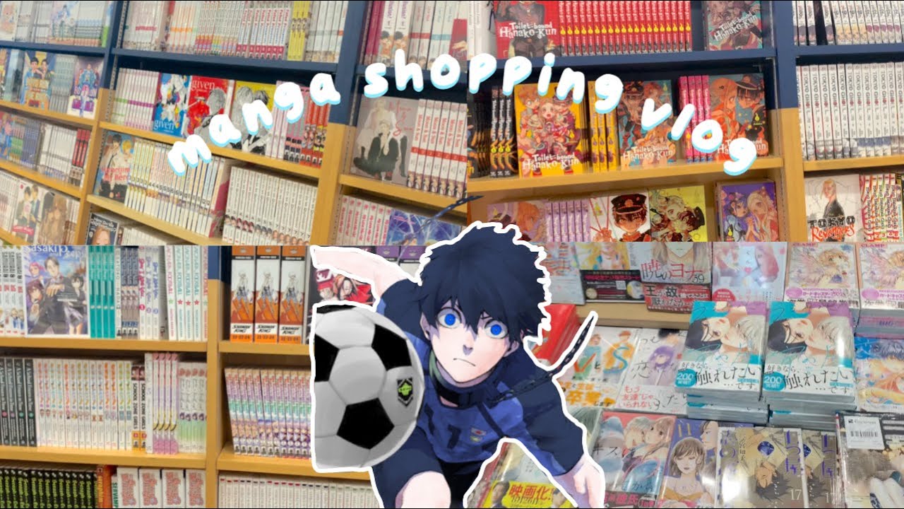 manga shopping vlog (books kinokuniya)