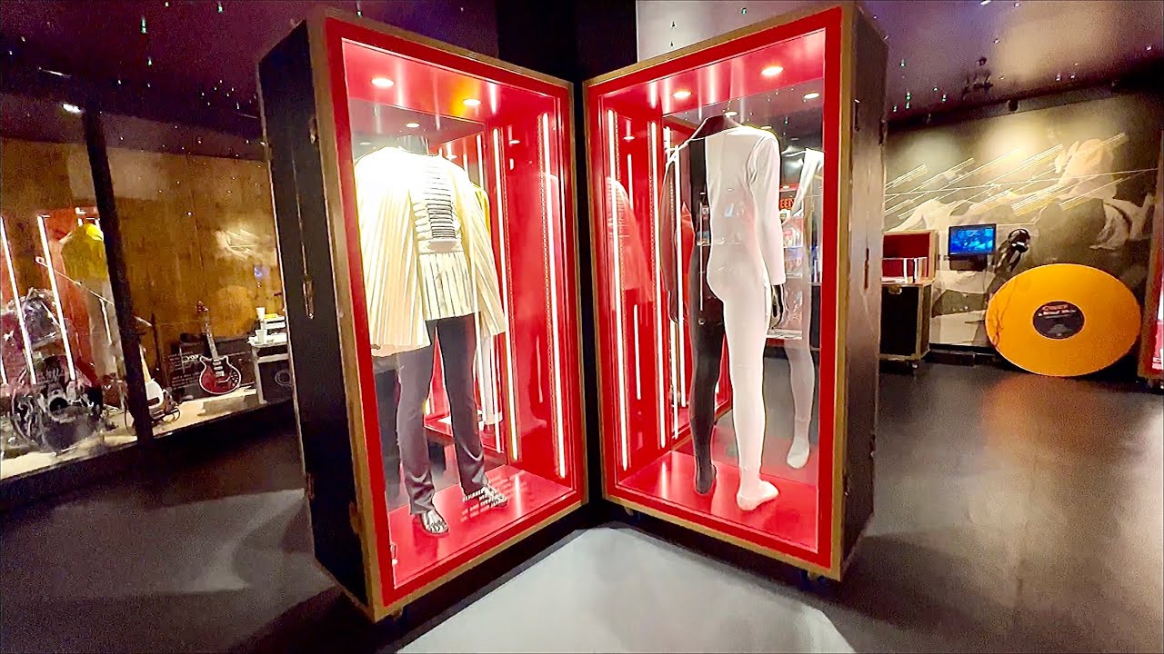Queen studio Experience MontreuX FREDDIE MERCURY @ Montreux Casino Barrière SWITZERLAND SWISS 2023