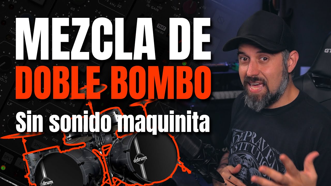 Mezcla de DOBLE BOMBO org&aacute;nico sin que suene a maquina digital 🥁