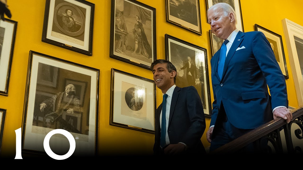 President Joe Biden visits 10 Downing Street