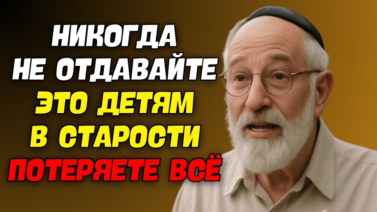 Никогда не отдавайте эти 6 вещей детям — потом будет поздно!