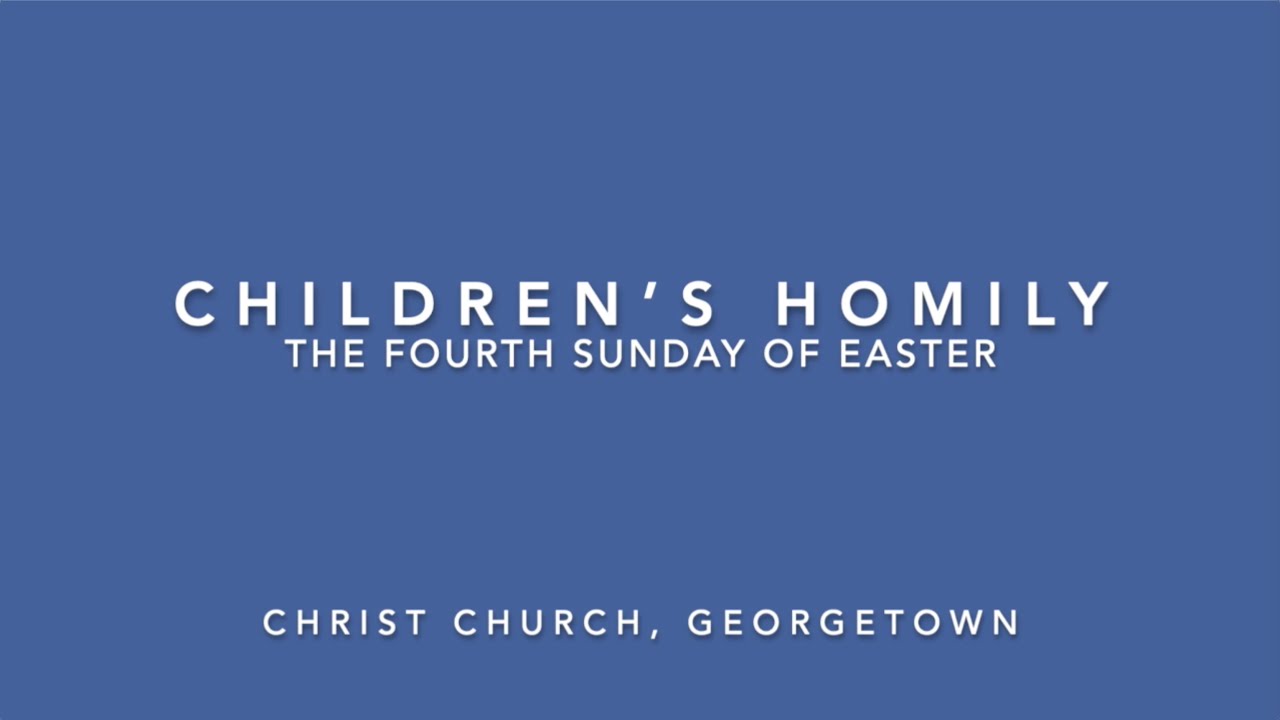 Children's Homily | The Fourth Sunday of Easter