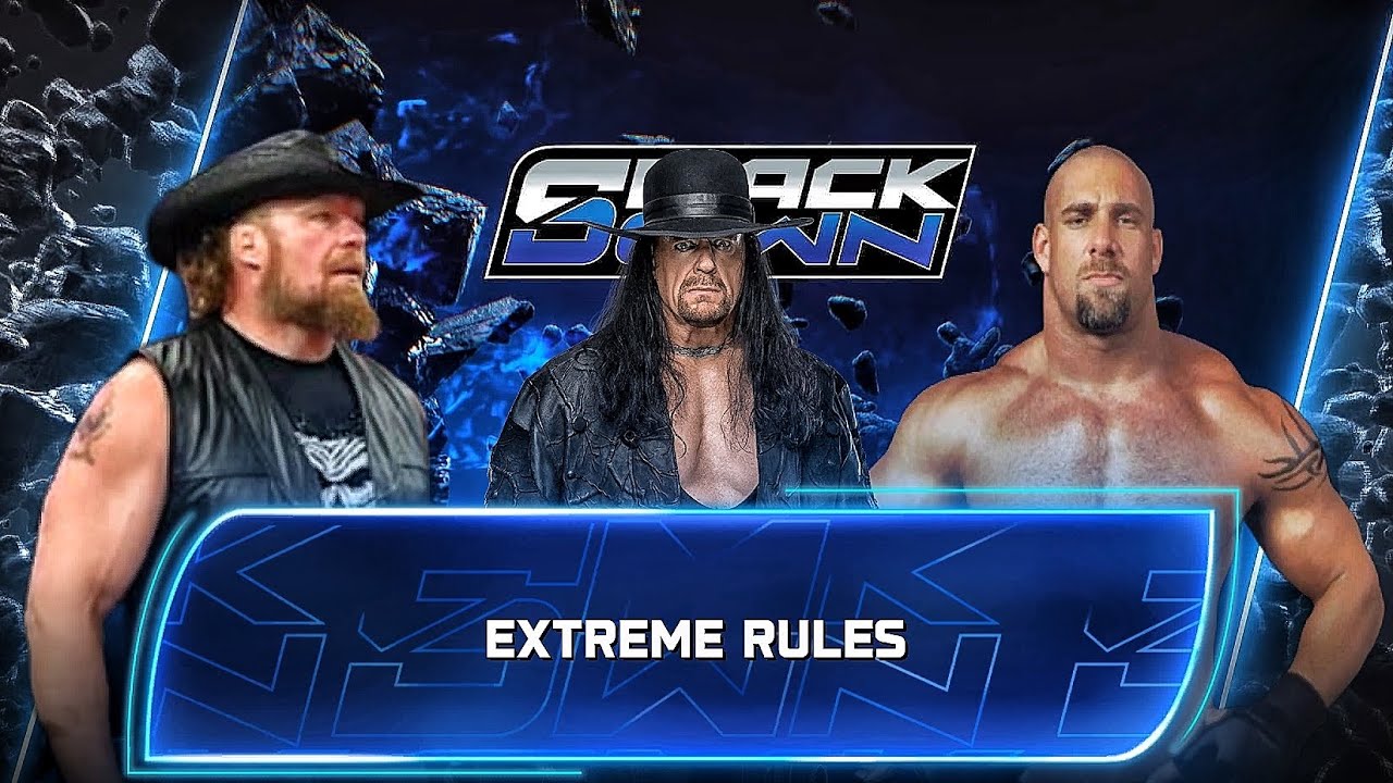 Brock Lesnar Vs Goldberg Vs Undertaker - Extreme Rules Match At WWE Smackdown