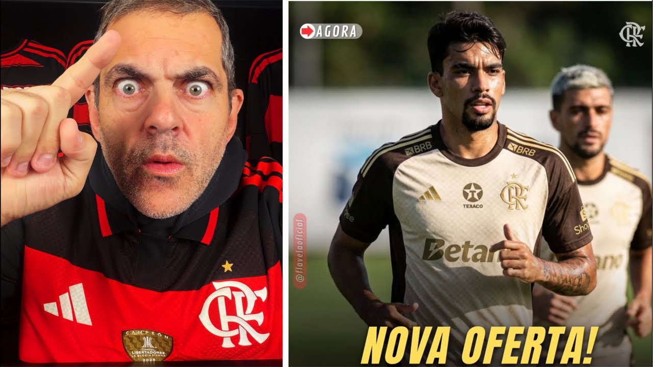NOVA OFERTA CONFIRMADA‼️BAP AUTORIZA E FLAMENGO DESTRAVA CONTRATAÇÃO DE PAQUETÁ, PRA ELE VIR AGORA‼️