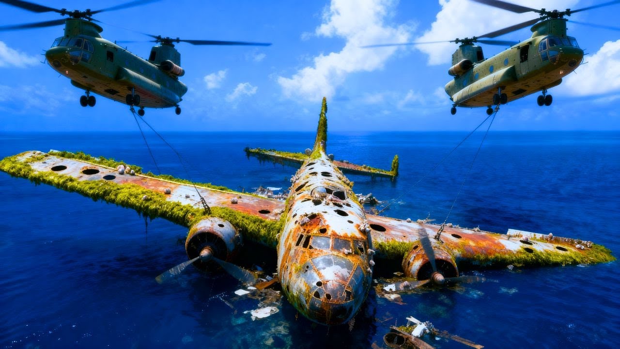 RESTAURACIÓN DEL B-29 SUPERFORTRESS TRAS 40 AÑOS EN EL MAR — DE CHATARRA A BESTIA AÉREA DE LA GUERRA