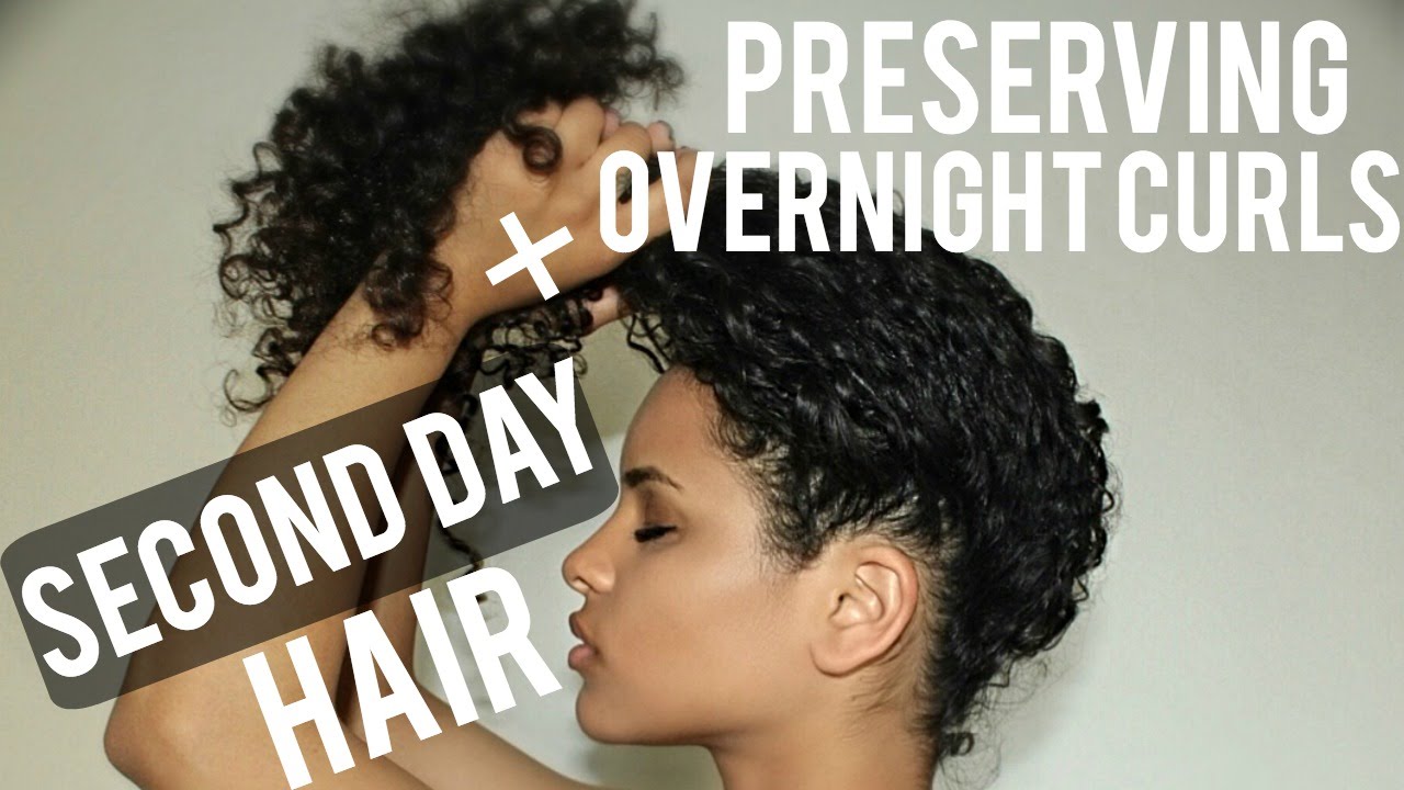 Maintaining Overnight Curls + 2nd & 3rd Day Curls