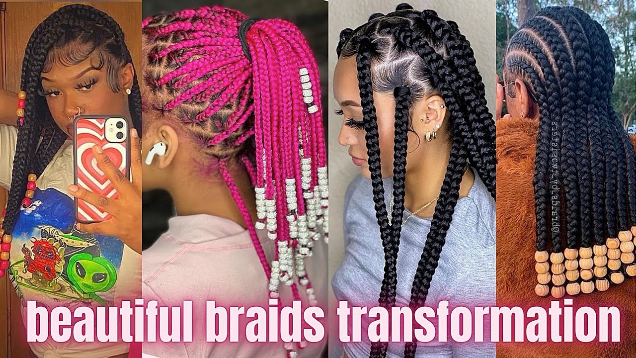 different ways to achieve beautiful braids compilation