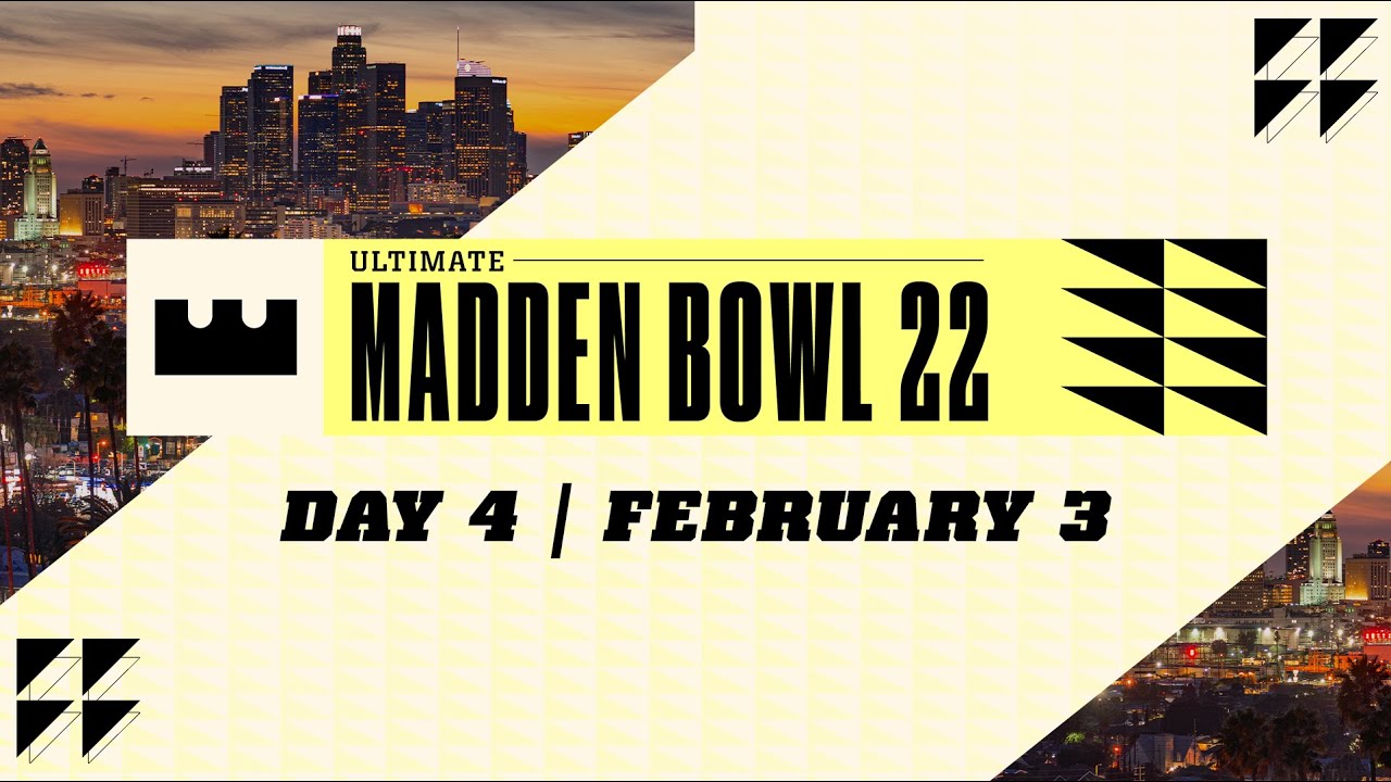 🏈 Ultimate Madden Bowl  22 👑 | Day 4 | MCS | Madden 22
