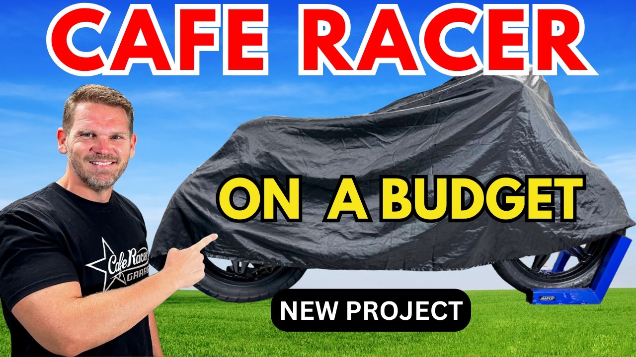 HOW TO BUILD A CAFE RACER ON A BUDGET!!!