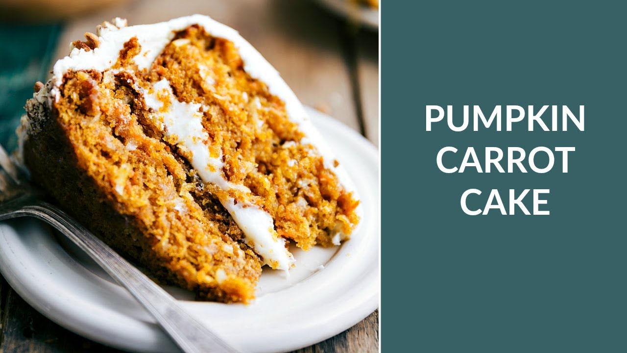The BEST Pumpkin Carrot Cake