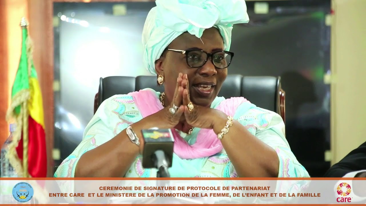 SIGNATURE PROTOCOLE D'ENTENTE ENTRE CARE & MPFEF