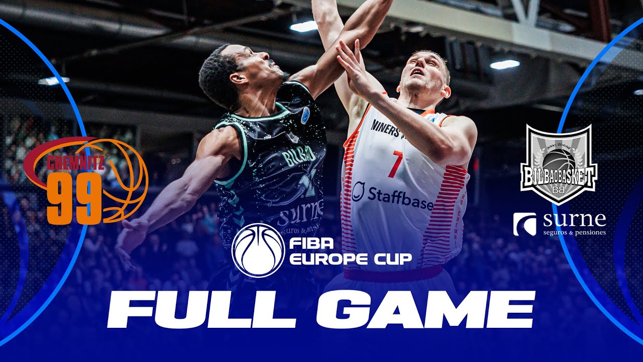 Semi-Finals : NINERS Chemnitz v Surne Bilbao Basket | Full Basketball Game | FIBA Europe Cup 2023-24
