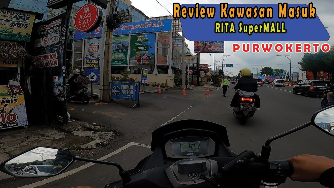 Masuk Area Rita Mall Purwokerto
