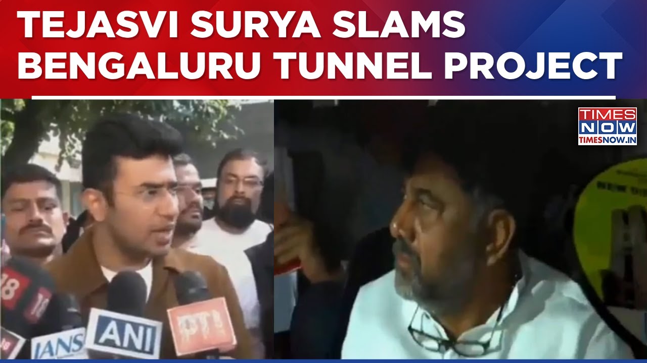 Tejasvi Criticizes B'luru Tunnel Project, Urges Bipartisan Leadership & Sustainable Urban Planning