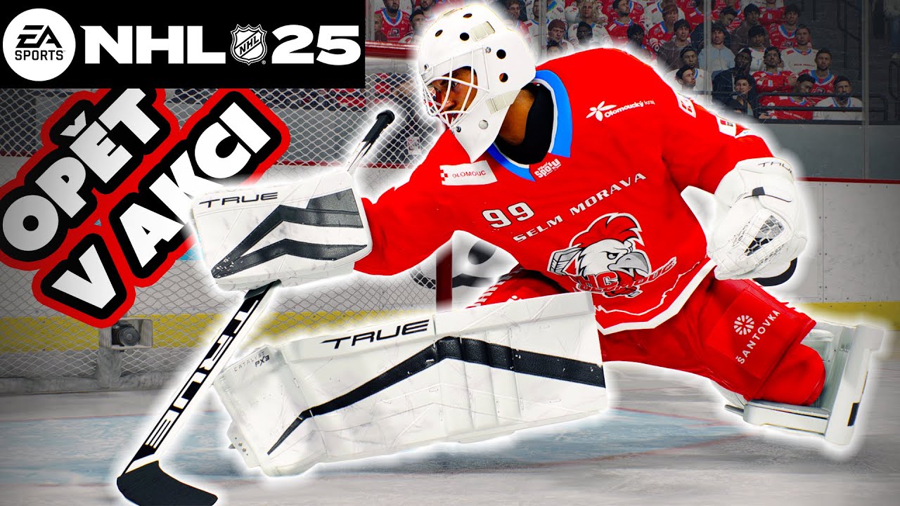 Cedník v akci! 🥅 První start v NHL 25 🚨 | NHL 25 Kariéra brankáře #40