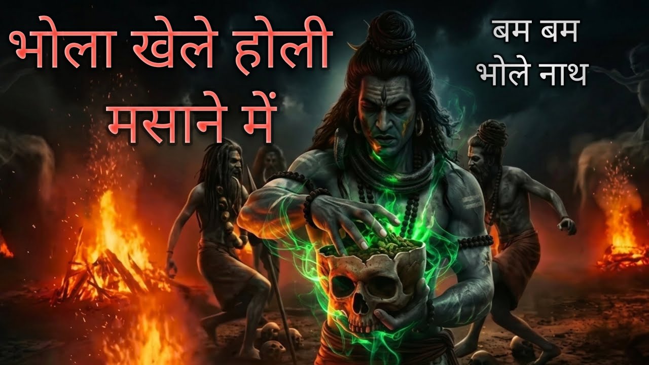 होली खेल भोला मसाने में भूतों के संग ।।। भोले बाबा भजन।।🌺🚩🌺🚩🌺🌿🌿🌺🚩🚩🚩🌺🌺🌿🌿🌿🚩🚩🚩#mahadev 