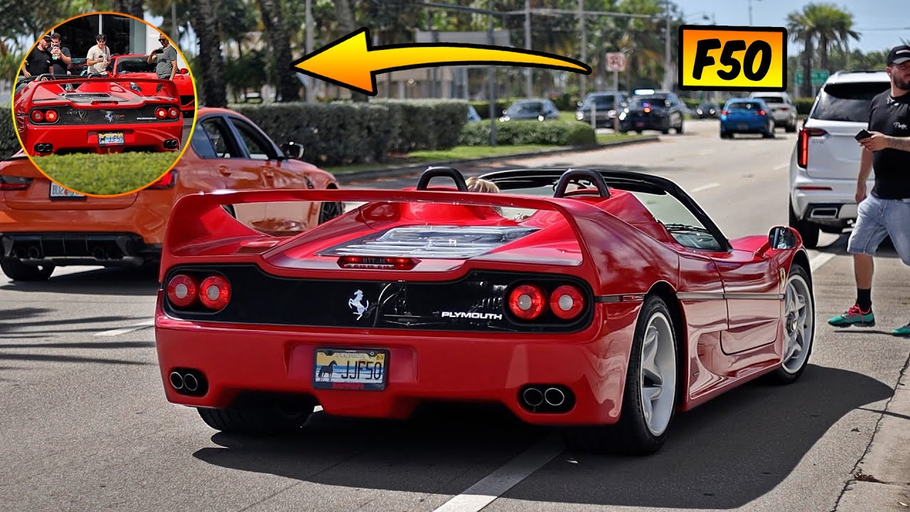 QUANDO UMA F50 ENCOSTA NO ROLÊ NÃO TEM PRA NINGUÉM 🔥