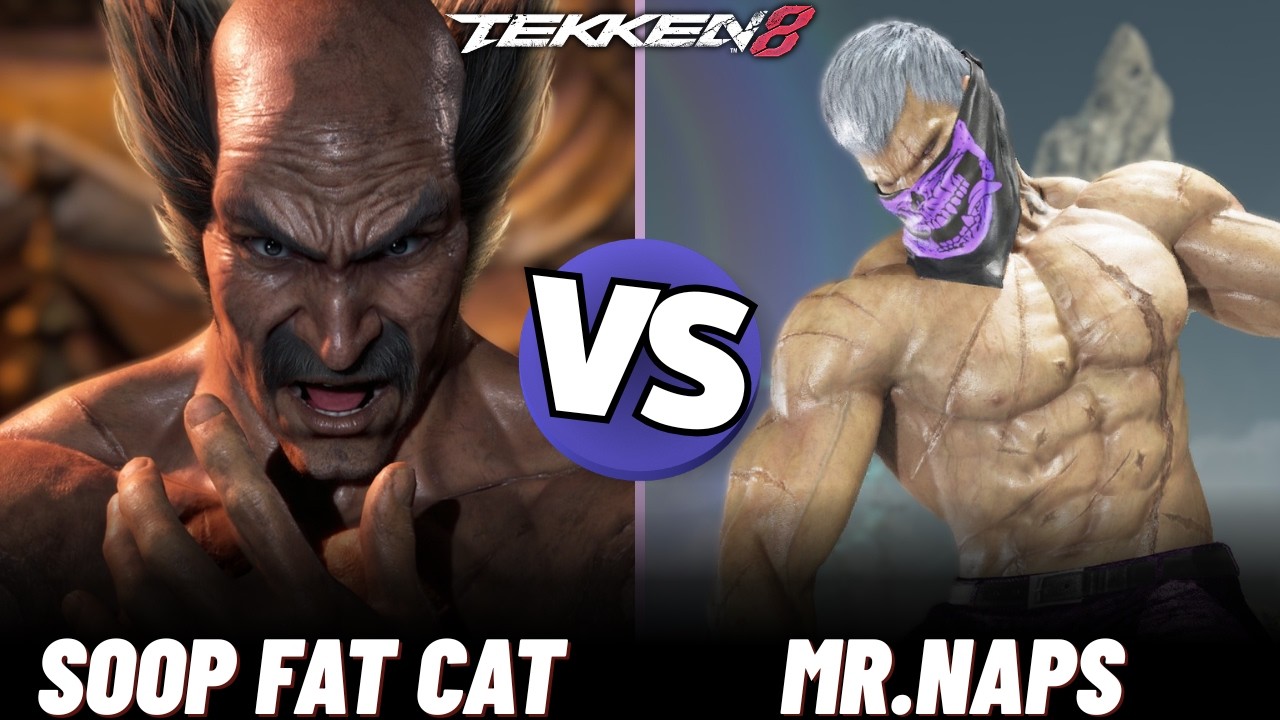Tekken 8 - Mr.Naps (Bryan) VS Soop Fat Cat (Heihachi) Ranked Match