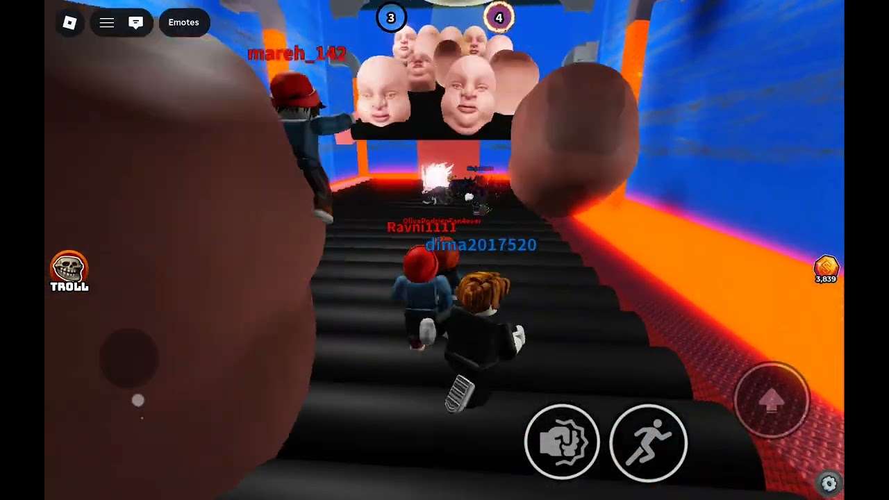 Don't get eliminated!  #Roblox #Game 
