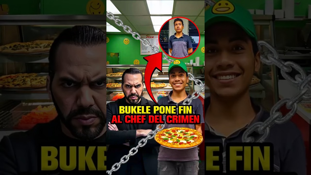 😱🚨 Bukele arresta al “pastelero del mal” Vendía pizzas, brownies y gomitas felices ¡terminó preso! 🚨
